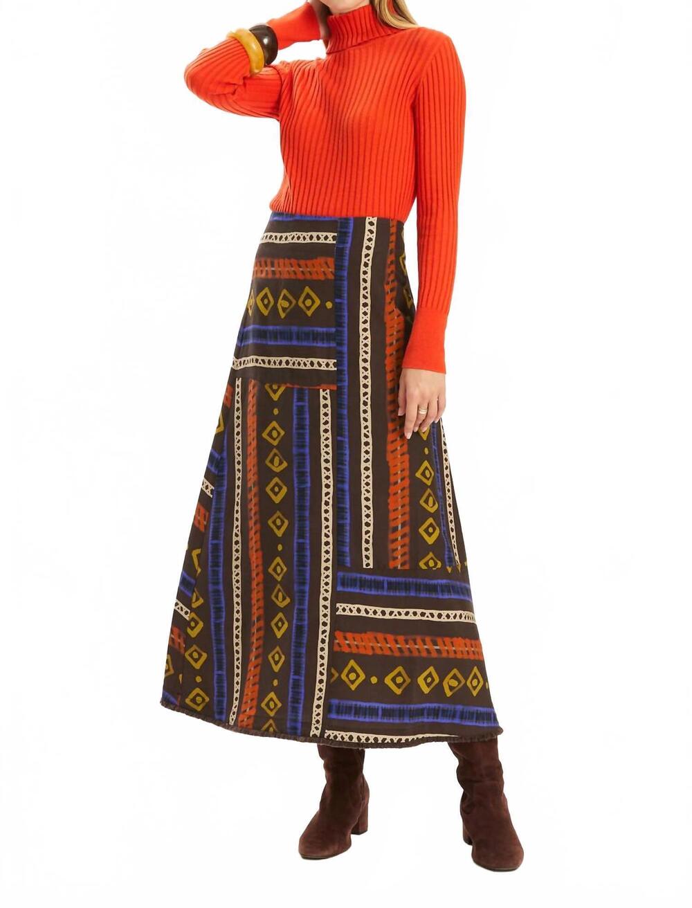NEW TYLER BOE val rails skirt in multi